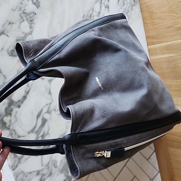 See By Chloe Handbags - See By Chloe Harriet HOBO Large Gray Leather Tote Bag